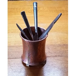 Copper Cutlery Drainer