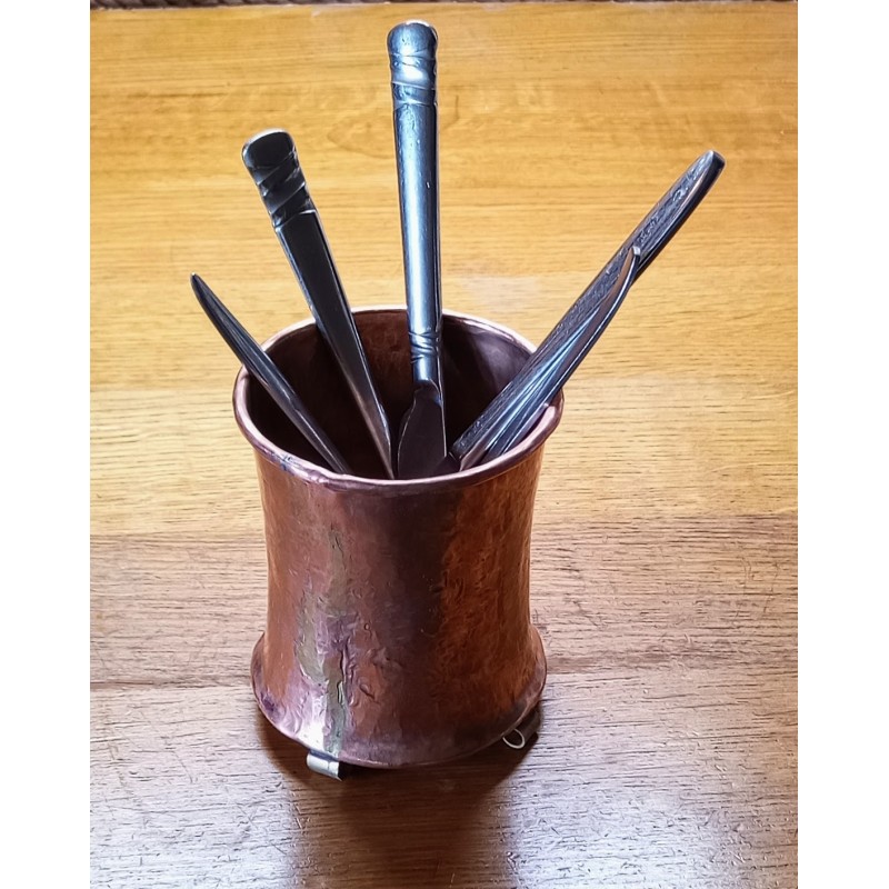 Copper Cutlery Drainer