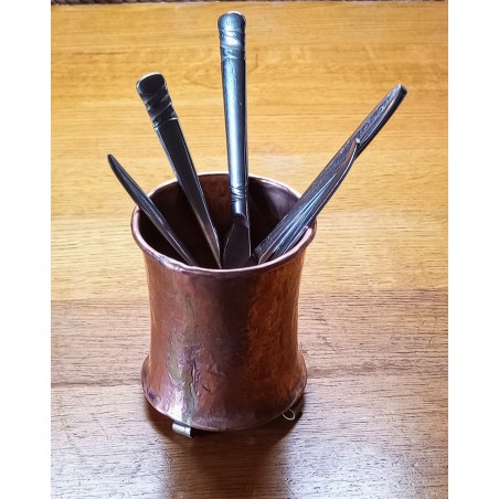 Copper Cutlery Drainer