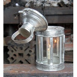 Tinplate lantern, Round
