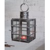 Tinplate lantern, square