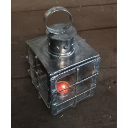Tinplate lantern, square